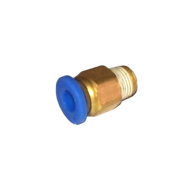 CONECTOR RECTO TUBO 8 MM HILO MACHO 1/8 INCH  PC 08 01 INCH 