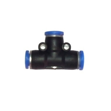 CONECTOR TEE T-T-T 6 MM PE 06