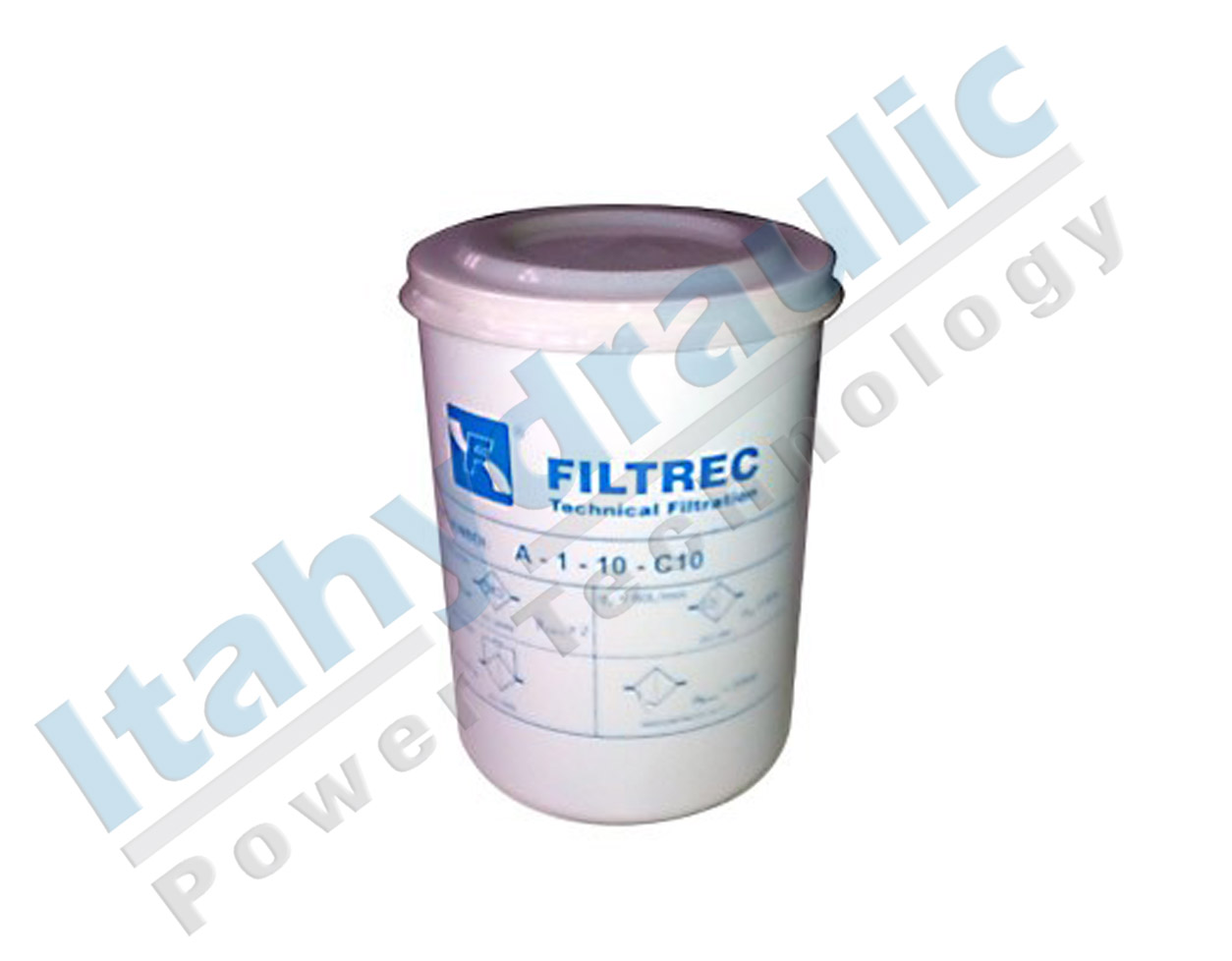 ELEMENTO FILTRO 10 MIC FILTREC A-1-10-CW10_CARTUCHO DE RECAMBIO WATER REMOVAL