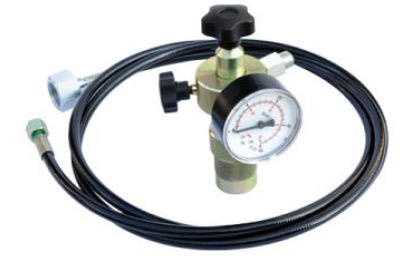 CARGADOR Y COMPROBADOR DE CARGA ACCUMULADOR EN LINEA C/MANOMETRO CONECTOR 5/16UNF MOD CQJ-31.5