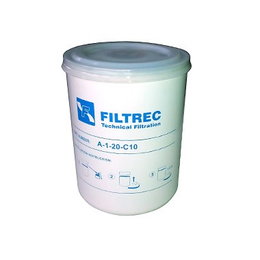 ELEMENTO FILTRO 10 MIC FILTREC A-1-20-C10_CARTUCHO DE RECAMBIO