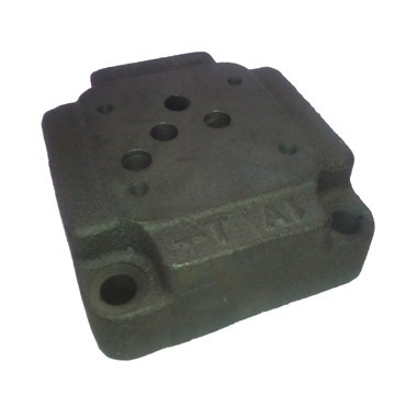 SUBBASES VALVULA CETOP 05 CONEXION 1-2 BSP ABAJO FIERRO FUNDIDO TIPO ATOS SD05SPB