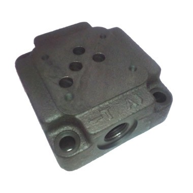 SUBBASES VALVULA CETOP 05 CONEXION 1-2 BSP ATRAS FIERRO FUNDIDO TIPO ATOS SD05SPS