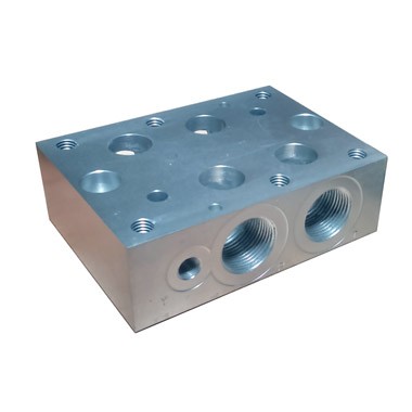 SUBBASE VALVULA CETOP 07 CONEXION LATERAL 3-4 BSP AD07SPSO12B