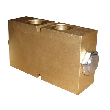 VALVULA CHECK PILOTEADA DOBLE MOD. DPC1-16-P-6P CONEX. 3-4 VICKERS
