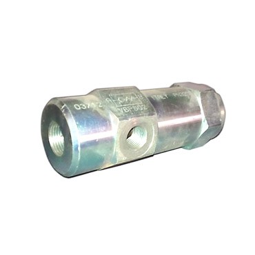 VALVULAS DE RETENCION CHECK PILOTEADA SIMPLE 3-8BSP MONTAJE EN LINEA 50LPM 400BAR VBPS02