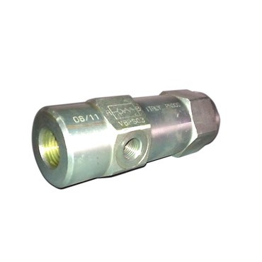VALVULAS DE RETENCION CHECK PILOTEADA SIMPLE 1-2BSP MONTAJE EN LINEA 90LPM 350BAR VBPS03