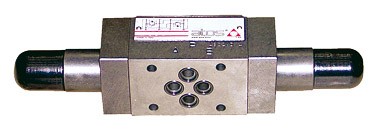VALVULA REGULADORA DE FLUJO CETOP 03 MODULAR DOBLE A Y B MOD. HQ-012