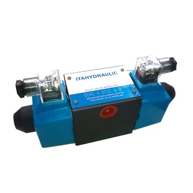 VALVULA DIRECCIONAL ELECTRICA CETOP 5 4-2 CENTRO PB-AT 220 VAC ITA-DG4S 4 012A D H