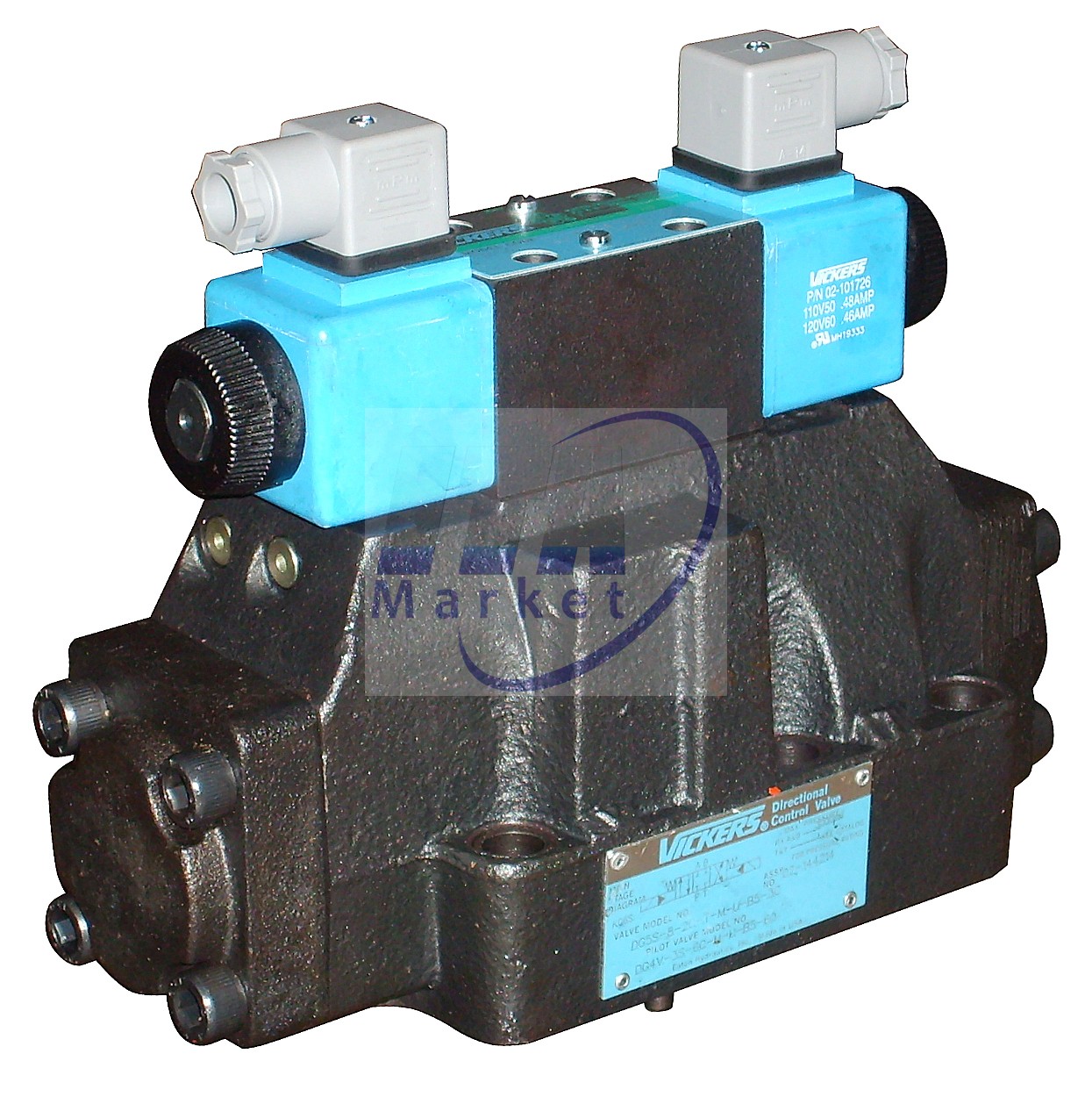 VALVULA DIRECCIONAL ELECTRICA CETOP 8 MOD. DG5S-8-2C-T-M-U-B5-30 4-3 110VAC CENTRO CERRADO