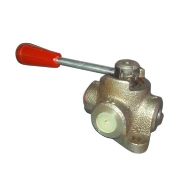 VALVULA MANUAL DE DISCO 4V-3P CENTRO CERRADO 3-8 BSP 250 BAR IDF4V02C