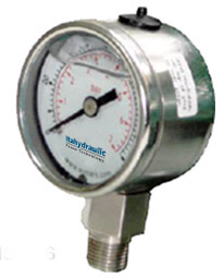 MANOMETRO FULL INOXIDABLE 40mm 0-1 BAR -30 A 0 PSI_ ABAJO 1-8NPT_ C-GLICERINA