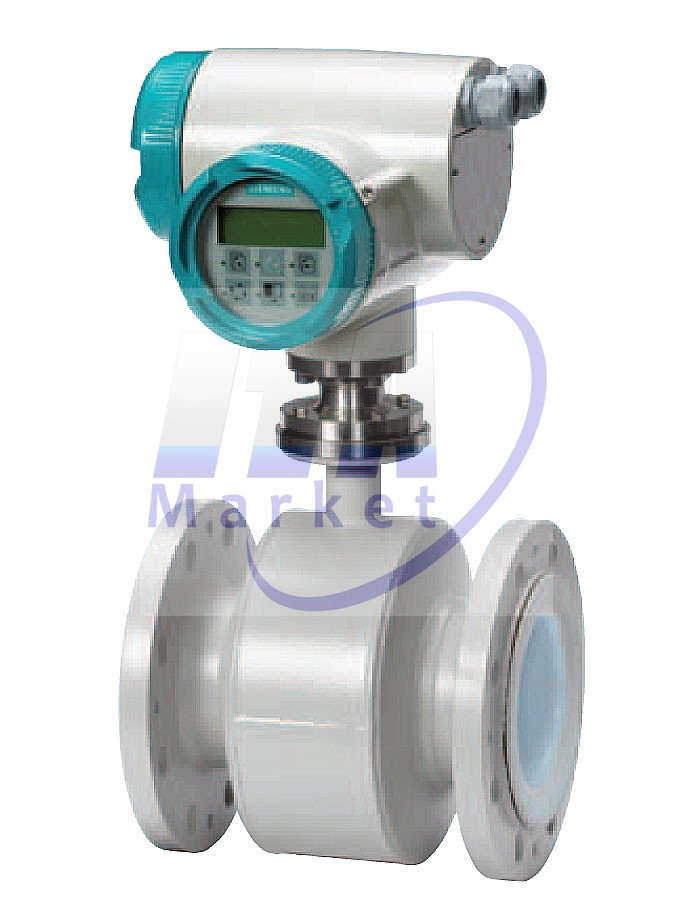 FLUJOMETRO ELECTROMAGNETICO 3100_ DN 25 CONEXION 1 TRANSM INTEGRADO 6000I LINER TEFLON MOD. 7ME6310-