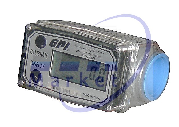 FLUJOMETRO TURBINA Y TOTALIZADOR GPI 2 100-1000 LPM MOD. A1Q9LMA200NA2