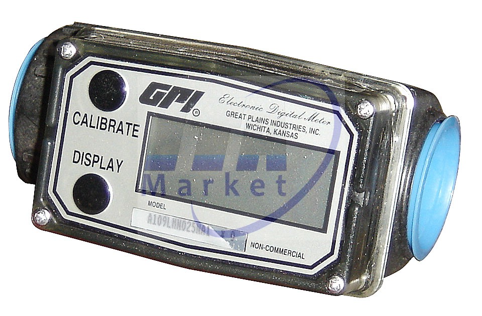 FLUJOMETRO TURBINA TOTALIZADOR AGUA GPI CONEX 1 INCH NYLON TOTAL. 1 MOD. 01N31LM 113255-5