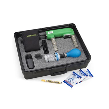 KIT MALETA YUGO MAGNAGLO Y-8 A BATERIA CON ALIMENTACION 220VAC INCLUYE ACCESORIOS MOD. 620709