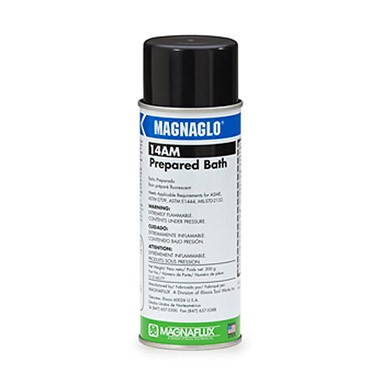 BANO PREPARADO MOD. 14AM MAGNAGLO METODO HUMEDO FLUORESCENTE SPRAY 16OZ CATALOGO 01-0145-78