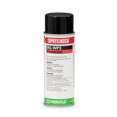 PENETRANTE SPOTCHECK AEROSOL 16oz LAVABLE AL AGUA ROJO ROJO SKL-WP2 01-5190-78