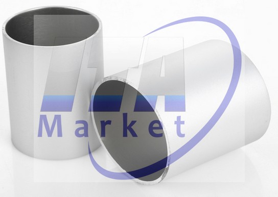 TUBO ALUMINIO ANODIZADO CILINDRO 25 mm
