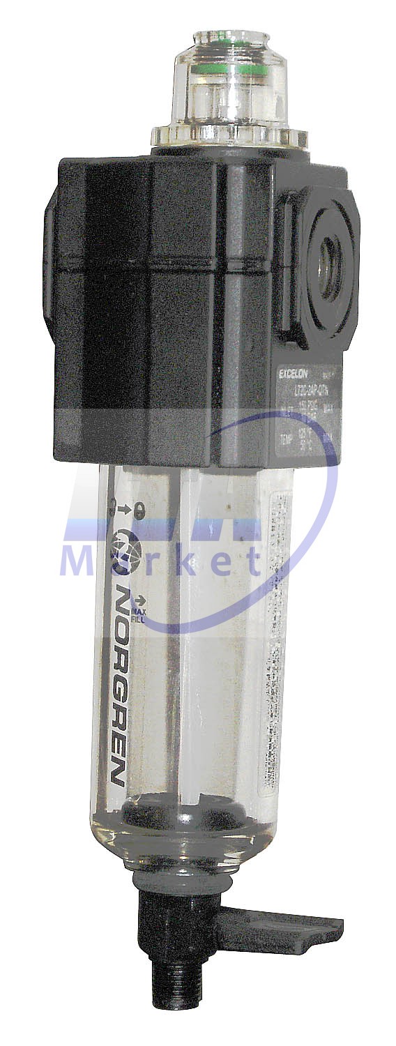 FILTRO DE AIRE CONEX 1-4 MOD. F72G-2AN-QT3 VASO PLASTICO DESC. MANUAL