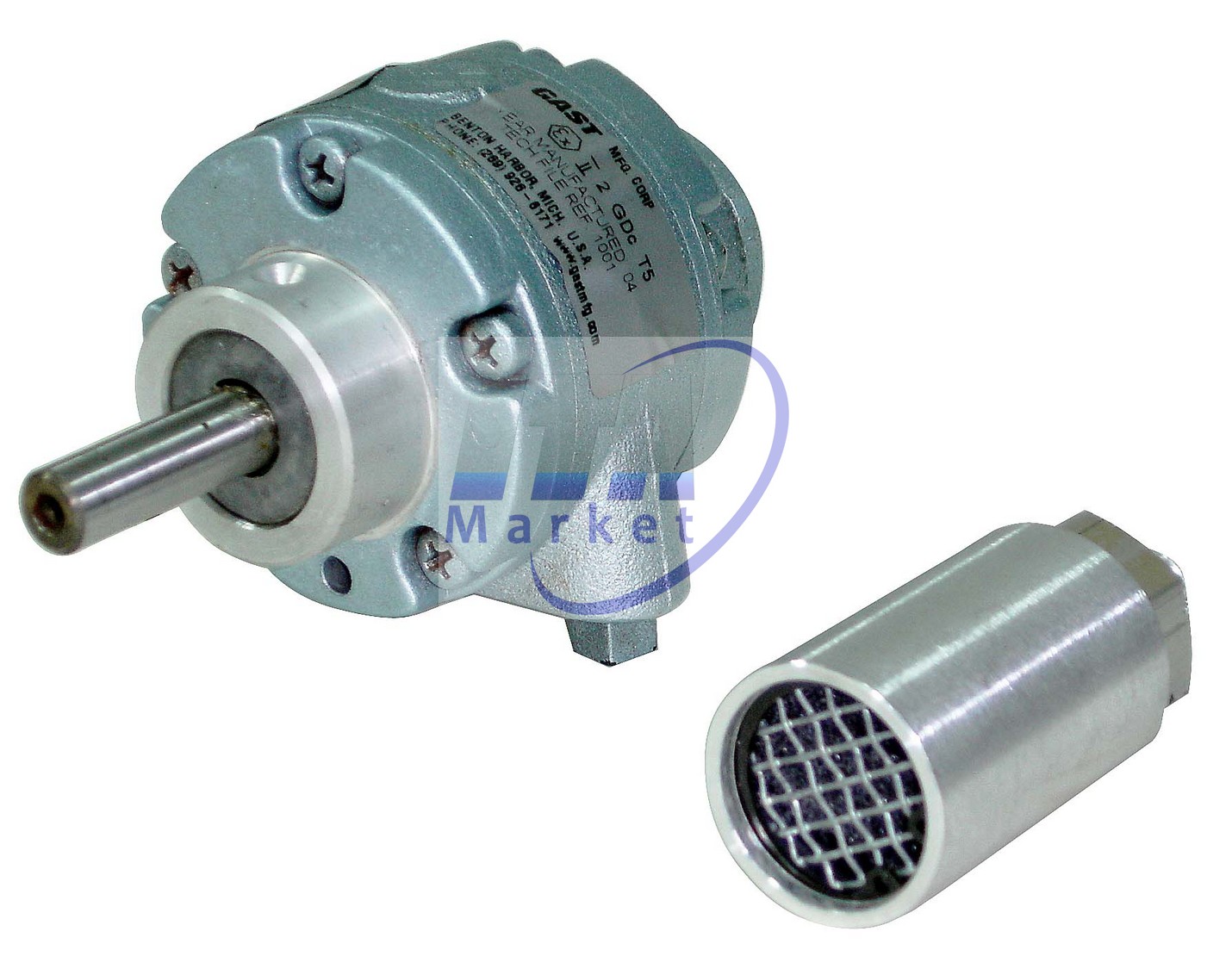 MOTOR NEUMATICO AIRE COMPRIMIDO MOD. FS-1UP-NRV 3A