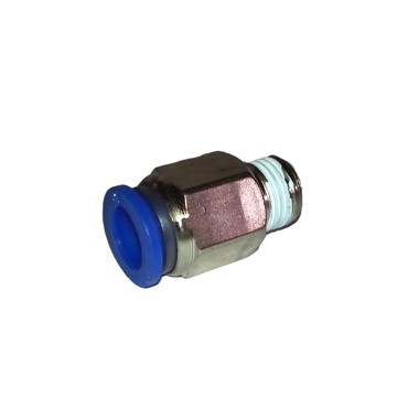 CONECTOR RECTO TUBO 10 MM HILO MACHO 1/4 INCH PC 10 02 INCH