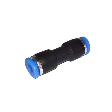 CONECTOR RECTO TUBO-TUBO 4 MM PU 04