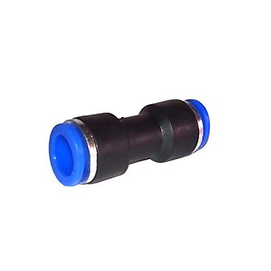 CONECTOR RECTO TUBO-TUBO 12 MM PU 12