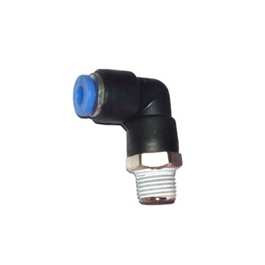 CONECTOR CODO 90 TUBO 4 MM HILO MACHO 1/8 INCH GIRATORI PL 04 01 INCH