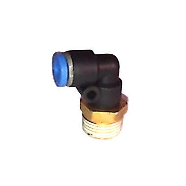 CONECTOR CODO 90 TUBO 6 MM HILO MACHO 3/8 INCH GIRATORI PL 06 03 INCH