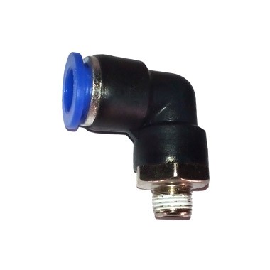 CONECTOR CODO 90 TUBO 10 MM HILO MACHO 1/8 INCH GIRATOR PL 10 01 INCH