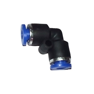 CONECTOR CODO 90 TUBO-TUBO 4 MM PUL-04
