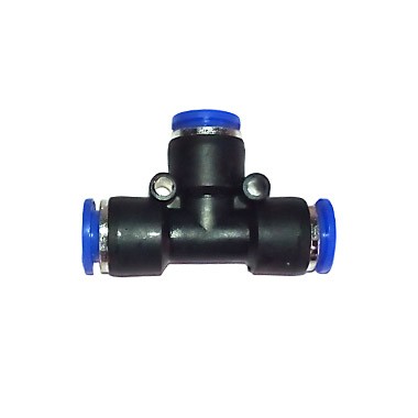 CONECTOR TEE T-T-T 10 MM PE 10