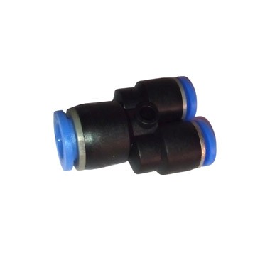 CONECTOR TIPO Y DESIGUAL 1 IN 10 MM 2 OUT 8 MM PW 10 08