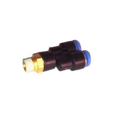 CONECTOR TIPO Y T-T 8 MM HILO MACHO 1/2 INCH PX 08 04 INCH