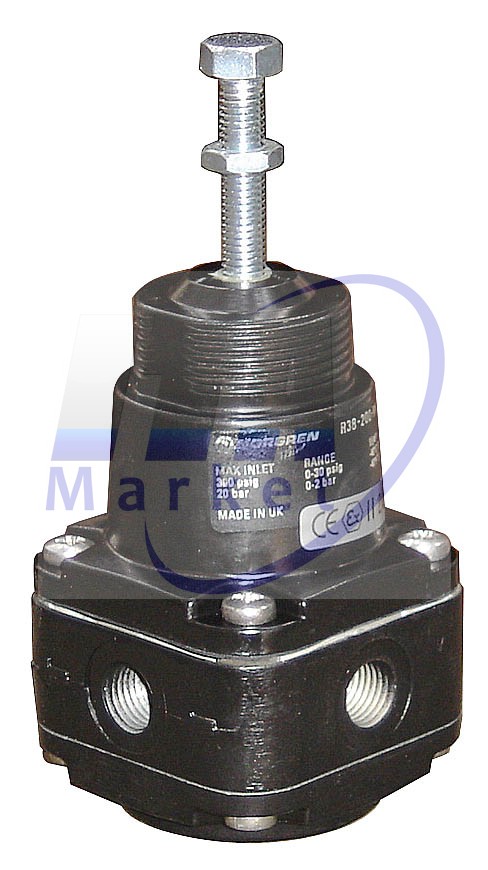 REGULADOR DE PRESION AIRE 1-2 RANGO 15-250PSI PRES ENTR MAX MOD 11-002-71