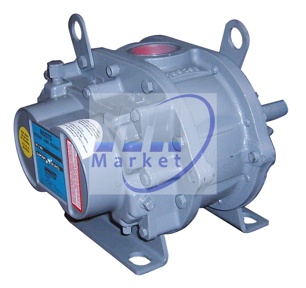 SOPLADORES LOBUL. URAI 32 Izq_ Conx.en-sal 1.25NPT Dia eje 0.750