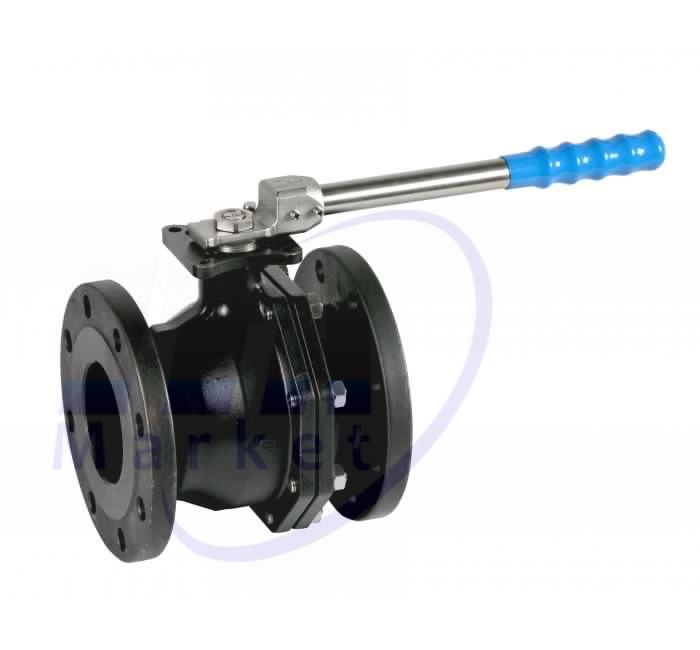 VALVULAS DE BOLA FLANGE 2PZAS PASO TOTAL ISO 5211 ANSI 150 AC. CARBONO WCB 1 1-4 MODEL 2526A 07GE