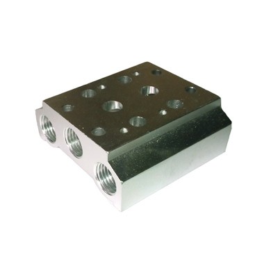 PLACAS MANIFOLD 2 ESTACIONES p-VALV SERIE 200 (1-4)L
