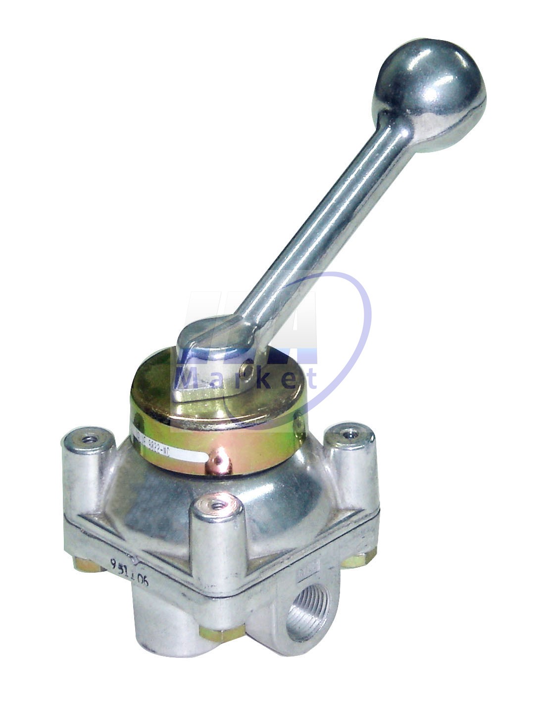 VALVULA DIRECCIONAL MANUAL 4-3 MOD. 9023-M 3 POSICIONES CON. 1-2 NPT