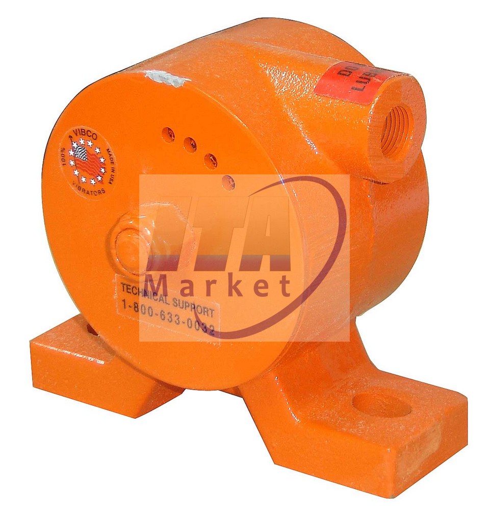 VIBRADOR VIBCO TURBINA NEUMATICO BBS-160 160 LB 7 CFM A 80 PSI 10000 VPM VELOCIDAD @ 60 PSI 67