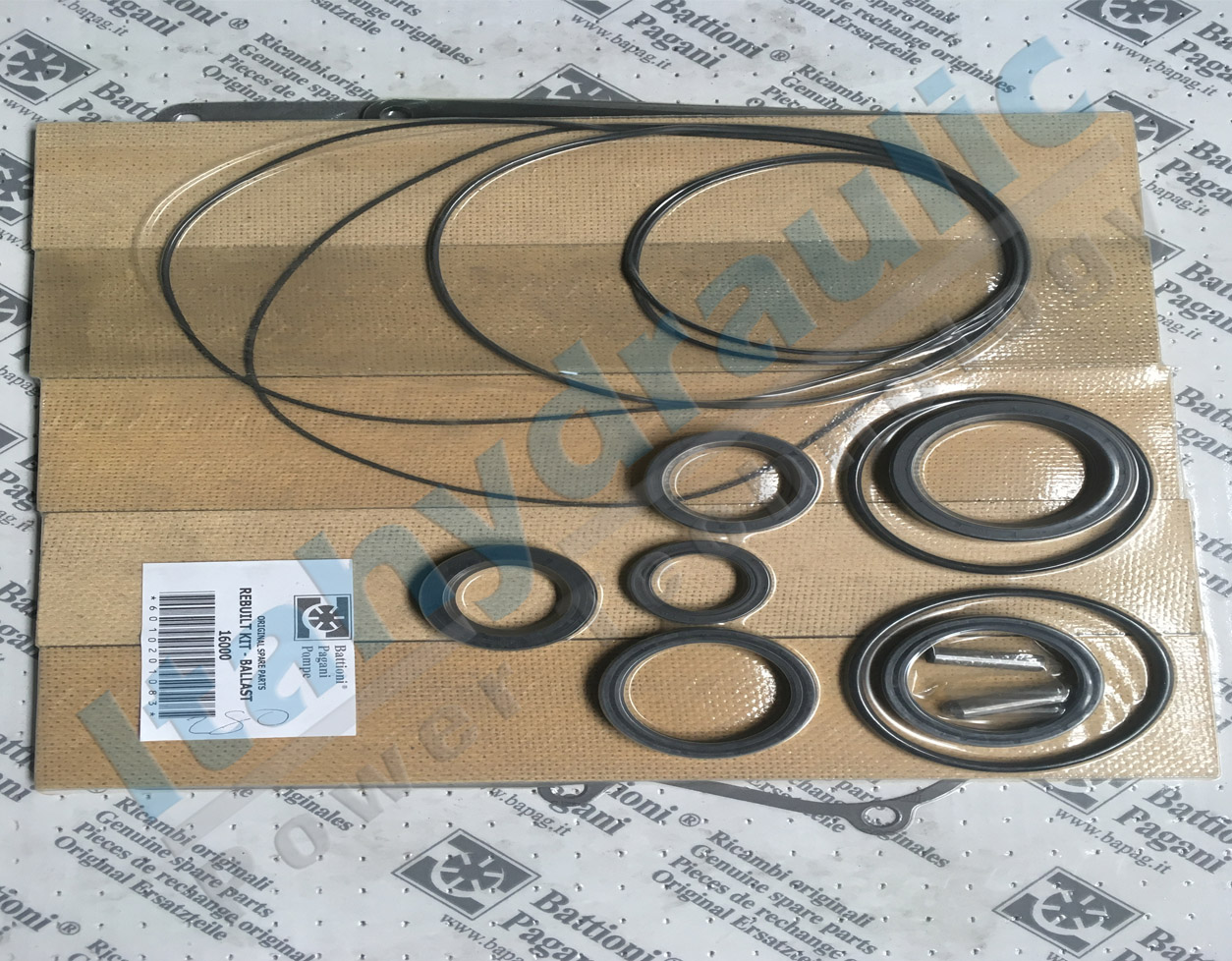 KIT REPARACION WPT 720 INCLUYE PALETASSELLOS Y EMPAQUETADURAS